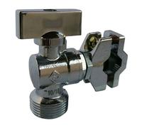 SOMATHERM FOR YOU - Robinet laiton chromé mural autoperceur 1/4 tour p alimentation machine à laver
