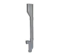 SOMATHERM FOR YOU, Siphon universel d'évacuation pour machine à laver, sortie horizontale 40 mm, modèle compact avec entonnoir double, compatible avec toutes les évacuations