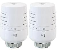 SOMATHERM FOR YOU, Tête thermostatique à dilatation liquide M30 x 1,5 - Plage de réglage 6°C à 28°C - Hystérésis 0,4 K - Installation horizontale recommandée - Confort optimal (Lot de 2)