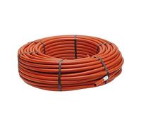 SOMATHERM FOR YOU, Tube PER-A Nu Ø20/25 mm Rouge 50m - Couronne pour distribution d'eau, chauffage et climatisation - Souple, raccordement rapide, certifié NF, garantie 10 ans
