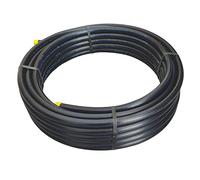 SOMATHERM FOR YOU - Tube polyéthylène NF bandes bleues Ø25 - Couronne 50m - PN 16