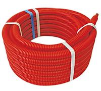SOMATHERM FOR YOU, Tube Prégainé Rouge 13x16 mm - Couronne de 50 m pour Chauffage et Sanitaire - Tube PER Certifié CSTB, Fiabilité et Performance Assurées
