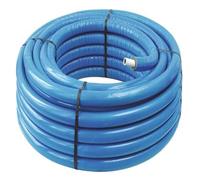 SOMATHERM FOR YOU - Tuyau Multicouche Ø20 Isolé Bleu en Couronne 50m - Réseaux d'Eau Potable et Chauffage - T.min 5°C/T.max 95°C - Pression Max 10 Bar - Barrière Anti-Oxygène