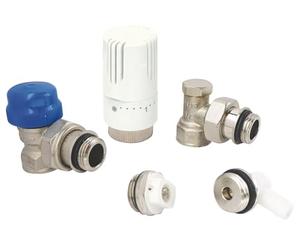 SOMATHERM KIT220 for You-Kit avec tête thermostatique à Dilatation de Cire | Équipez facilement votre radiateur grâce à ce kit complet avec robinet thermostatique, esthétique et ergonomique.