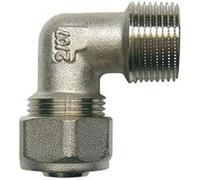 SOMATHERM Raccord a Compression Multicouche - Coude Male - O16 Filetage 1-2 -