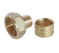 Raccord écrou tournant femelle PER à glissement 20mm x 20/27 - 3/4" Fixoconnect