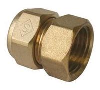 SOMATHERM Raccord femelle a compression PER droit - Ø PER 16 - Ø taraudage 1/2 G