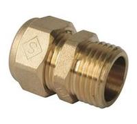Raccord droit mâle PER à compression 25mm x 26/34 - 1" Fixoconnect