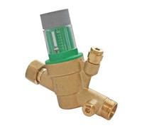 Somatherm - Réducteur de pression - Régulateur de pression SECUPRO avec clapet anti-pollution et manomètre PRONORM - mâle/femelle écrou libre 3/4" (20/27) -