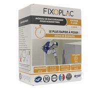 Somatherm - Sortie de cloison Multicouche - Sortie de cloison machine à laver FIXOPLAC - raccord coudé Multicouche à sertir Ø16 - Femelle 1/2" (15/21) -