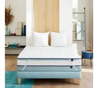 Someo Pack surmatelas 110x190 mémoire de Forme Songe et Oreiller