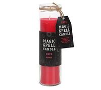 Something Different - Bougie MAGIC SPELL (21 cm x 6 cm x 6 cm) (Rouge)