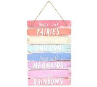 something different Plaque en Bois, Multicolore, Hauteur : 30 cm, Largeur : 20 cm, Profondeur : 1 cm