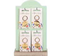 Something Different - Porte-clés pack de 24 fleurs sauvages SD5474 (taille unique) (Or)