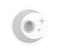 Something Different Wholesale Bougeoir lune et étoiles : bougeoir Mystique blanc