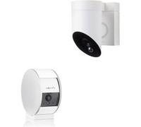 SOMFY 1875252 - 1 caméra intérieure Somfy Indoor Camera et 1 extérieure Somfy Outdoor Camera blanche - Somfy Protect