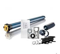 Kit de rénovation pour volets roulants radio - Somfy IO Radio (émetteur mural inclus) - Pour la conversion de volets roulants avec SW60 en volets roulants radio