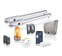 Somfy 1241955 - Motorisation portail battant SGS Essential Connect - Pilotable à distance avec smartphone et assistants vocaux