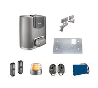 Somfy 1246489 ELIXO 3S+ IO Comfort Pack - Motorisation portail coulissant 600 kg