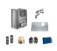 Somfy 1246489 ELIXO 3S+ M IO Comfort Pack Motorisation portail coulissant 600 kg