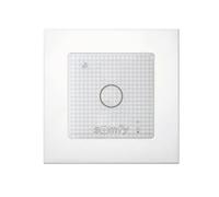 SOMFY 1822651 - Smoove Lighting io - Commande murale radio tactile pour léclairage - Sans fil - Compatible avec les récepteurs déclairage, prises connectées io ON/OFF et récepteur IZYMO variation io