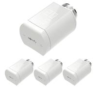 Somfy 1870508 - Vanne Thermostatique connectée IO - pour contrôler la Température des Radiateurs à Eau Chaude avec Tahoma (Switch) - Silencieuse (Lot de 4)