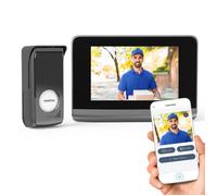 Somfy Visiophone V500 RTS Connect 1871265 – Écran tactile 7 pouces, vision nocturne