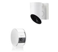 SOMFY 1875252 - 1 caméra intérieure Somfy Indoor Camera et 1 extérieure Somfy Outdoor Camera blanche - Somfy Protect