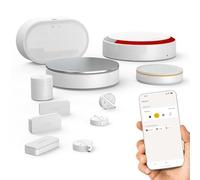 Somfy 1875255 - Home Alarm Advanced Plus, Alarme Maison connectée avec détection Avant Intrusion, Compatible avec Alexa, Google et Tahoma, Télésurveillance en Option sans Engagement, Made in France