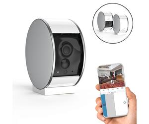 SOMFY 1875318 - Indoor Camera - Caméra de surveillance intérieure - Stickers alarme - Volet Motorisé - Détecteur de Mouvement &