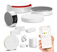 Somfy 1875350 - Home Alarm Essential - Pack vidéo - Alarme Maison sans Fil Connecté Wifi - Caméra de surveillance intérieure