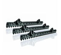 SOMFY 2400501 - Mètre de crémaillère supplémentaire (3 x 33 cm) pour portail coulissant - Compatible avec les moteurs Freevia et