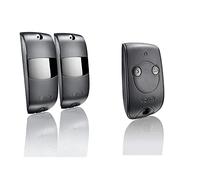 somfy 2400939 - Jeu de cellules photoélectriques | Compatible Moteur de Portail ou Garage & 1841026 - Télécommande Keytis 2 canaux RTS | pour Commander 2 Moteurs RTS de Portail et Porte de Garage