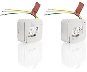 Somfy 2401162 - Micro-Module volet Roulant | Technologie RTS | Compatible app Tahoma (Lot de 2)