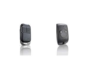 Somfy 2401539 - Keypop 2 canaux RTS | Haute Résistance | Télécommande Portail et/ou Porte de Garage & 1841026 - Télécommande Keytis 2 canaux RTS | sans Fil