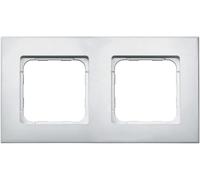 Somfy 9015238 - Cadre Double Blanc laqué pour Commandes murales Smoove (Lot de 6)