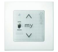 Somfy Emetteur mural Smoove Uno A/M io Pure sans cadre 1811404