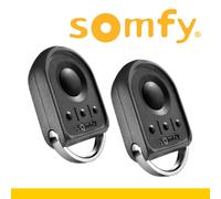 Somfy KeyGo RTS - Lot de 2 Mini-Télécommandes 4 Canaux Porte-Clé