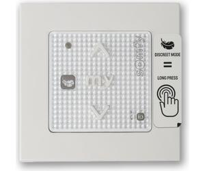Somfy Smoove Origin RS100 io avec cadre Pure Shine