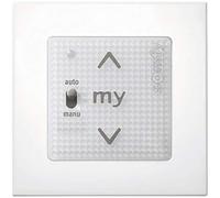 Interrupteur tactile Smoove Uno io Pure + frame (cadre coloris : blanc)