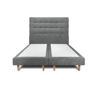 Sommeil de plomb Lit 2 places - Anthracite