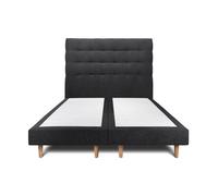 Sommeil de plomb Lit 2 places - Noir