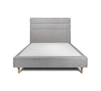 Sommeil de plomb Lit d'appoint sommier tapissier - Gris