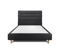 Sommeil de plomb Lit d'appoint sommier tapissier - Noir