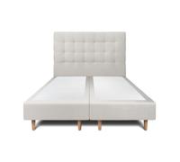 Sommeil de plomb Lit d'appoint tapissier - Gris clair