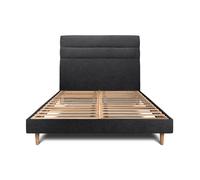 Sommeil de plomb lit double - Noir