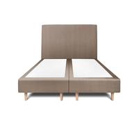 Sommeil de plomb Lit double - Taupe