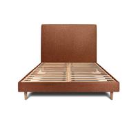Sommeil de plomb Lit tapissier - Terracotta