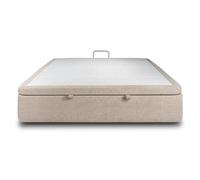 Sommeil de plomb sommier coffre 180x200 - Beige brun