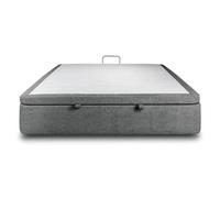 Sommeil de plomb Sommier coffre tissu - Anthracite